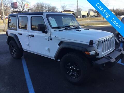 2018 Jeep Wrangler Unlimited for sale at INDY AUTO MAN in Indianapolis IN