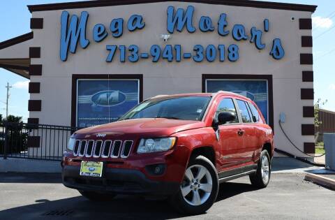 2013 Jeep Compass for sale at MEGA MOTORS in South Houston TX
