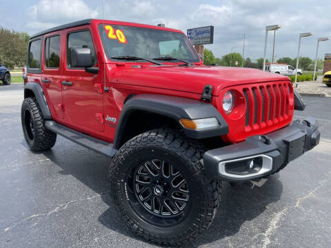 2020 Jeep Wrangler Unlimited for sale at Integrity Auto Center in Paola KS