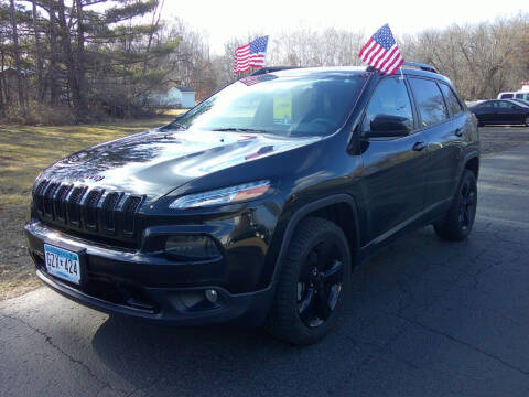 2017 Jeep Cherokee for sale at American Auto Sales in Forest Lake MN