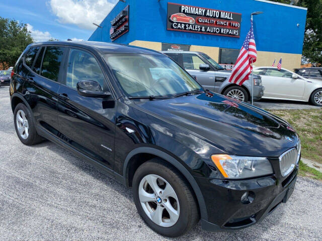 2011 BMW X3 for sale at Primary Auto Mall in Fort Myers, FL