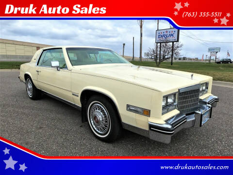 1983 Cadillac Eldorado for sale at Druk Auto Sales in Ramsey MN
