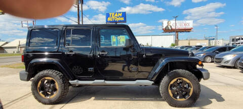 2014 Jeep Wrangler Unlimited for sale at Team Autoplex Auto Center in Houma LA