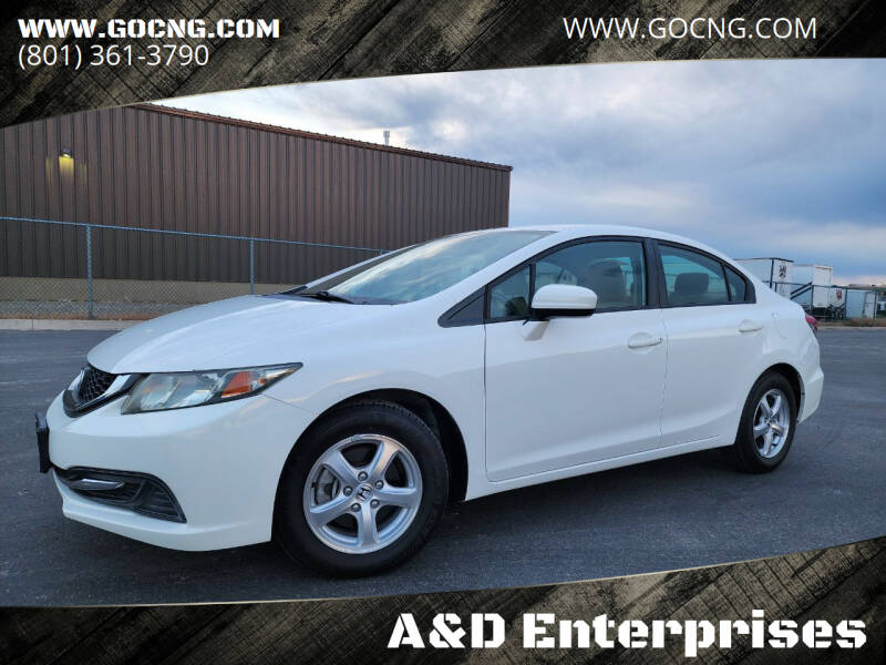 2015 Honda Civic for sale at A&D Enterprises in Spanish Fork UT