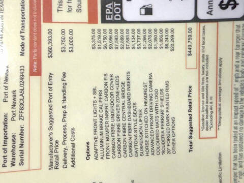 2020 Ferrari 812 Superfast