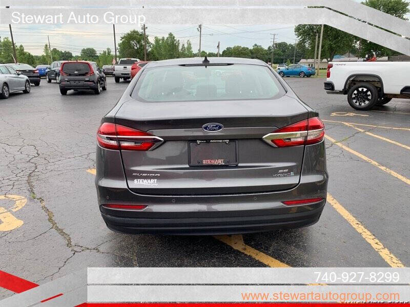 2019 Ford Fusion Hybrid for sale at Stewart Auto Group in Pataskala, OH