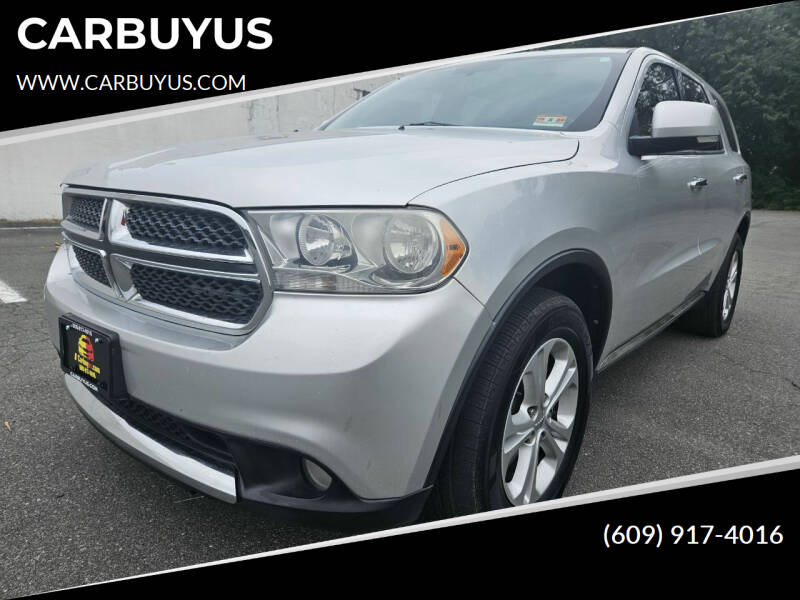 2013 Dodge Durango for sale at CARBUYUS in Ewing NJ