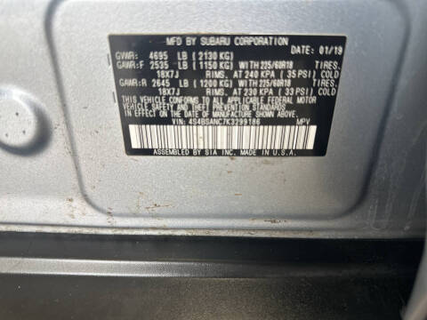 2019 Subaru Outback 2.5i Limited