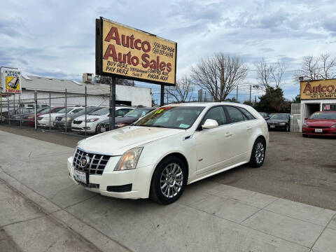 2012 Cadillac CTS for sale at AUTCO AUTO SALES in Fresno CA