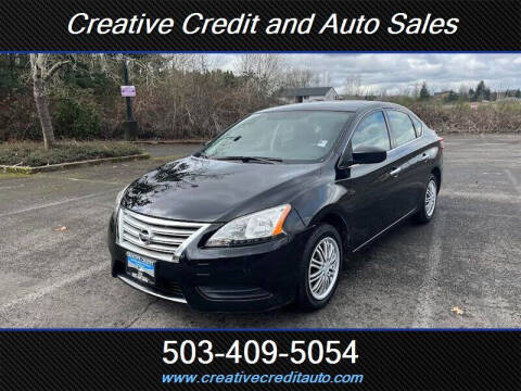 2015 Nissan Sentra for sale at Creative Credit & Auto Sales in Salem OR