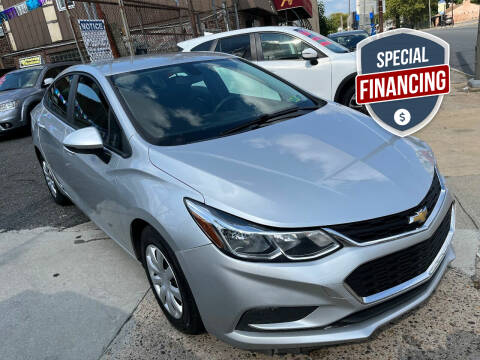 2016 Chevrolet Cruze for sale at AUTO DEALS UNLIMITED in Philadelphia PA