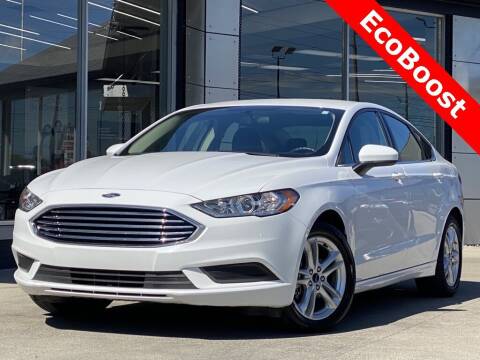 2018 Ford Fusion for sale at Carmel Motors in Indianapolis IN