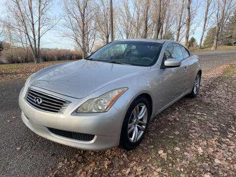 2009 Infiniti G37 Coupe for sale at BELOW BOOK AUTO SALES in Idaho Falls ID