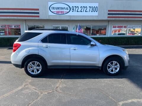 2012 Chevrolet Equinox for sale at Traditional Autos in Dallas TX