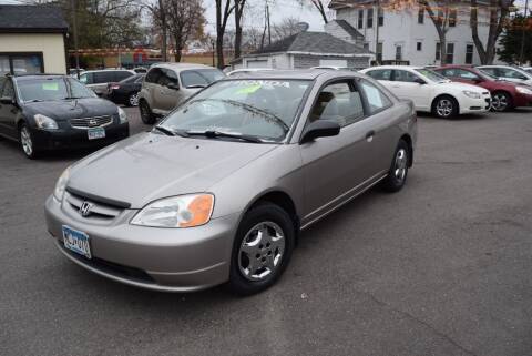 2003 Honda Civic for sale at Ulrich Motor Co in Minneapolis MN