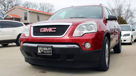 2012 GMC Acadia for sale at Wolff Auto Sales in Clarksville TN