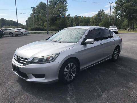 2013 Honda Accord for sale at Ridgeway's Auto Sales in West Frankfort IL