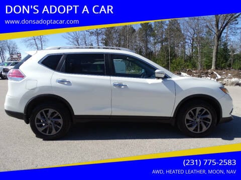 2016 Nissan Rogue for sale at DON'S ADOPT A CAR in Cadillac MI