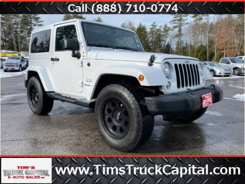 2018 Jeep Wrangler JK for sale at TTC AUTO OUTLET/TIM'S TRUCK CAPITAL & AUTO SALES INC ANNEX in Epsom NH