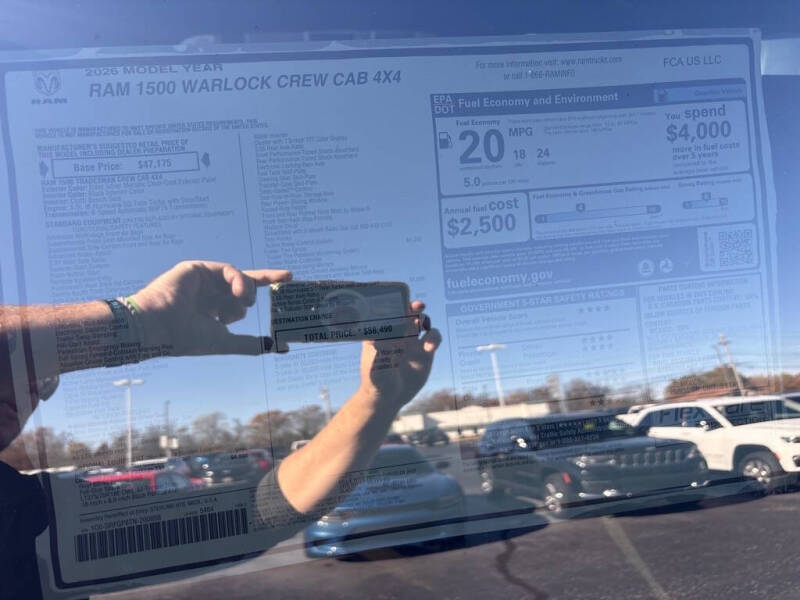 2026 RAM 1500 Warlock