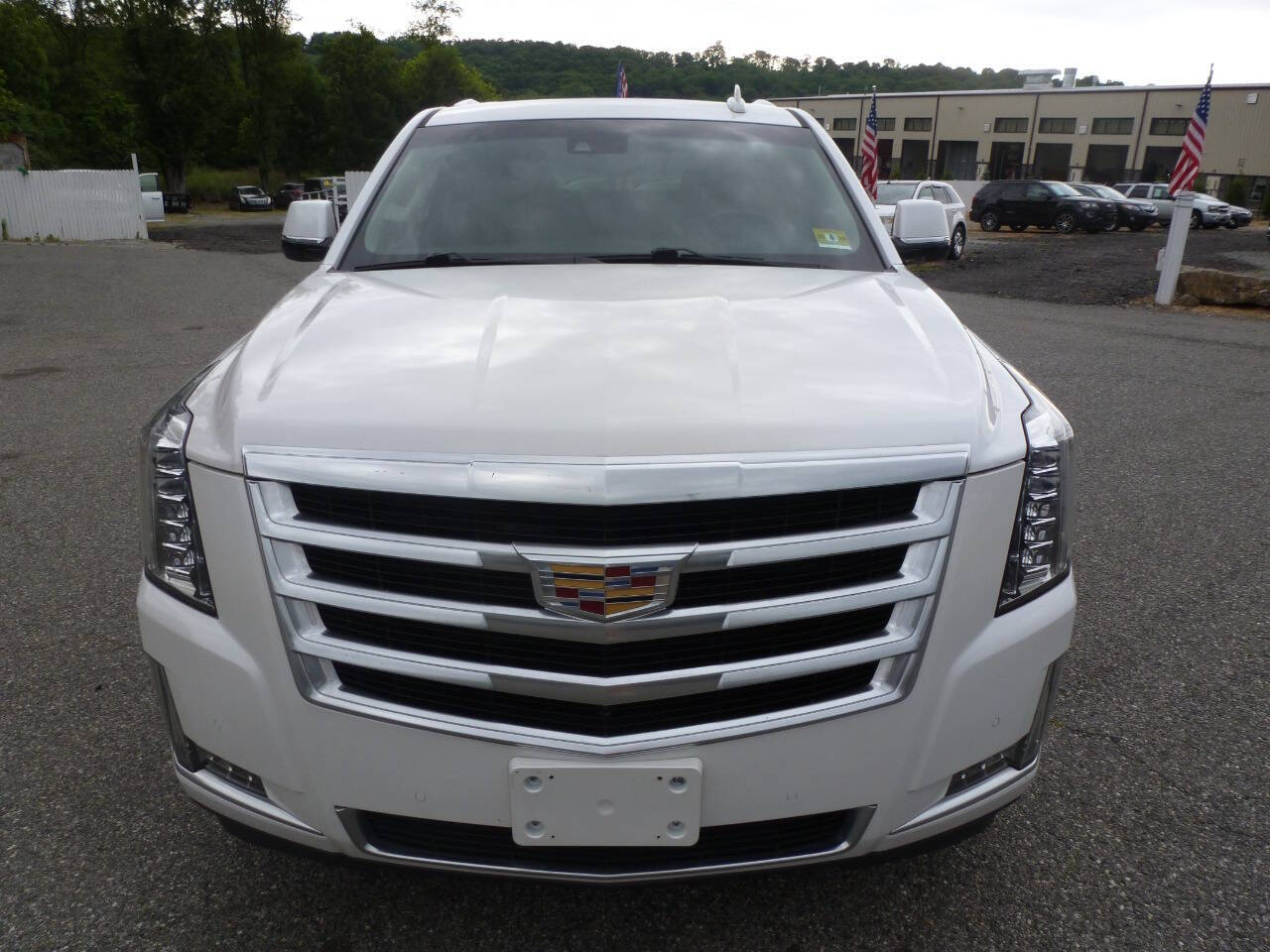 White 2016 Cadillac Escalade Premium Collection 4X4 Premium Collection 4dr SUV 2