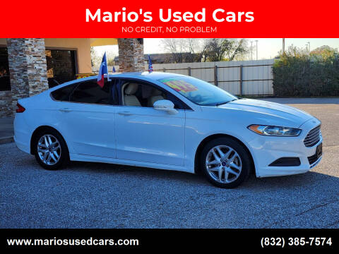 2015 Ford Fusion for sale at Mario's Used Cars - Pasadena Location in Pasadena TX