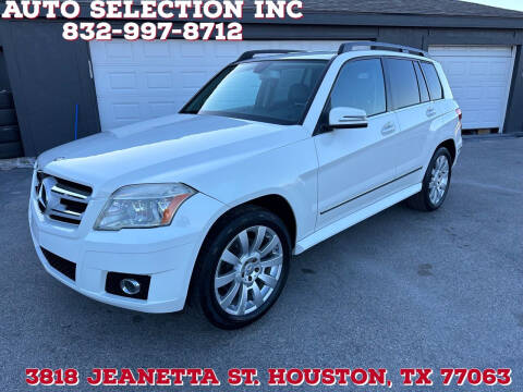 2010 Mercedes-Benz GLK for sale at Auto Selection Inc. in Houston TX