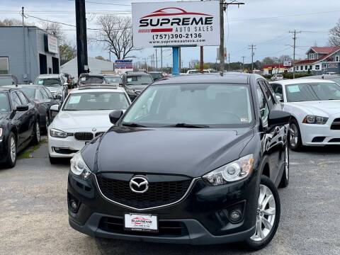 2013 Mazda CX-5 for sale at Supreme Auto Sales in Chesapeake VA