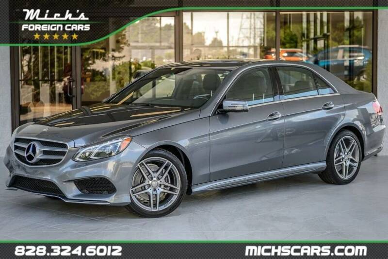 2016 Mercedes-Benz E-Class for sale at Mich's Foreign Cars in Hickory NC