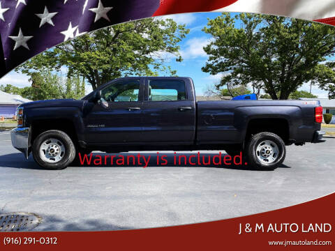 2016 Chevrolet Silverado 2500HD for sale at J & M Auto Land in Sacramento CA