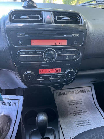 2015 Mitsubishi Mirage DE