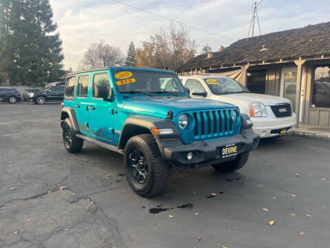 2019 Jeep Wrangler Unlimited for sale at Devine Auto Sales in Modesto CA