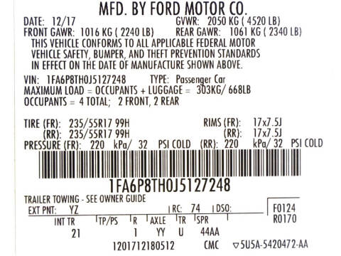 2018 Ford Mustang EcoBoost