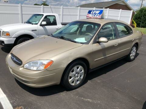 2000 Ford Taurus for sale at First Class Autos in Maiden NC