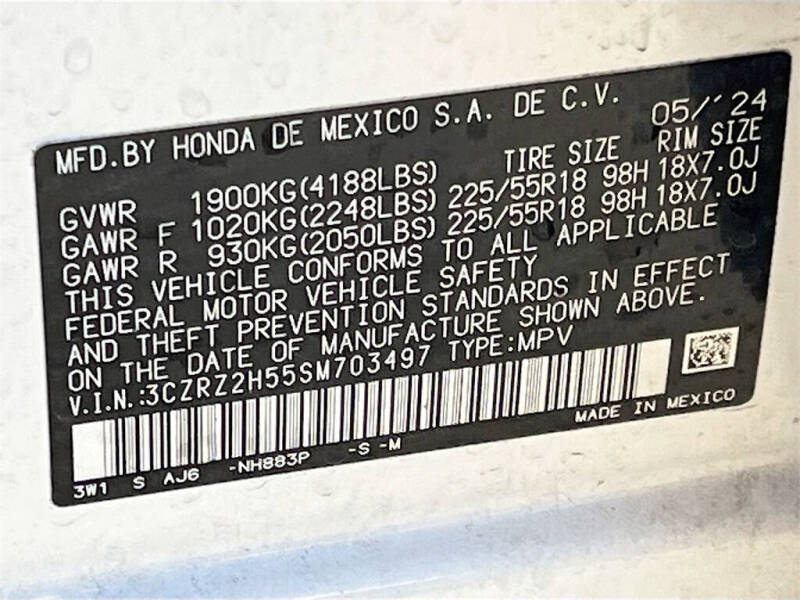 2025 Honda HR-V Sport