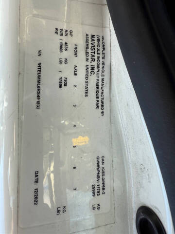 2024 International MV607