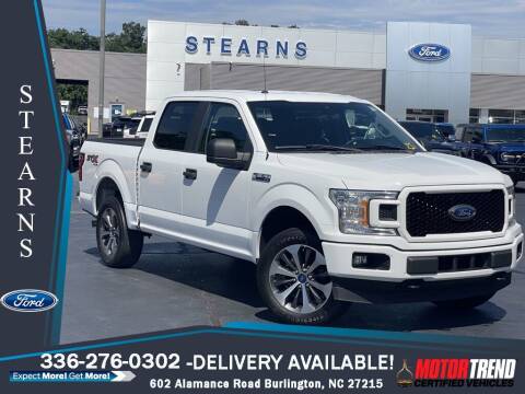 2019 Ford F-150 for sale at Stearns Ford in Burlington NC