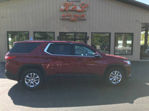 2021 Chevrolet Traverse for sale at K & L AUTO SALES, INC in Mill Hall PA