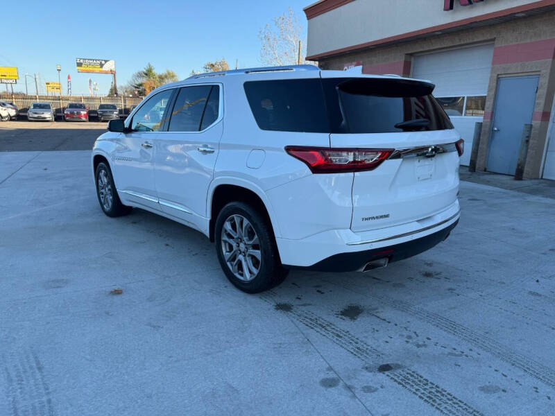 Used 2018 Chevrolet Traverse Premier with VIN 1GNERKKW7JJ280768 for sale in Detroit, MI