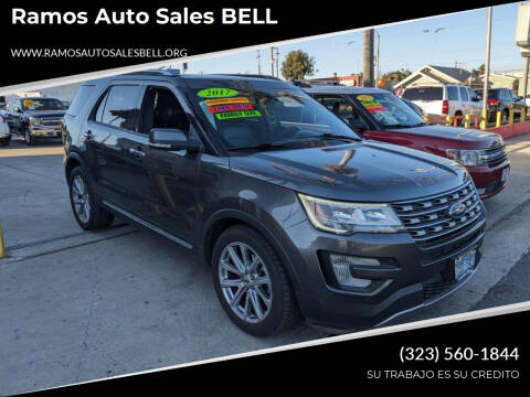 2017 Ford Explorer for sale at Ramos Auto Sales in Bell CA
