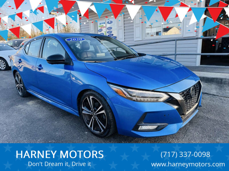 2020 Nissan Sentra for sale at HARNEY MOTORS in Gettysburg PA