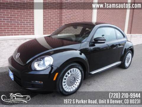 2014 Volkswagen Beetle for sale at SAM'S AUTOMOTIVE in Denver CO