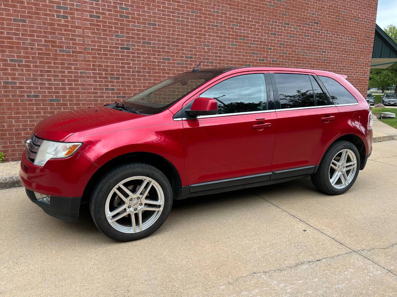 Red 2010 Ford Edge Limited Limited 4dr Crossover 1