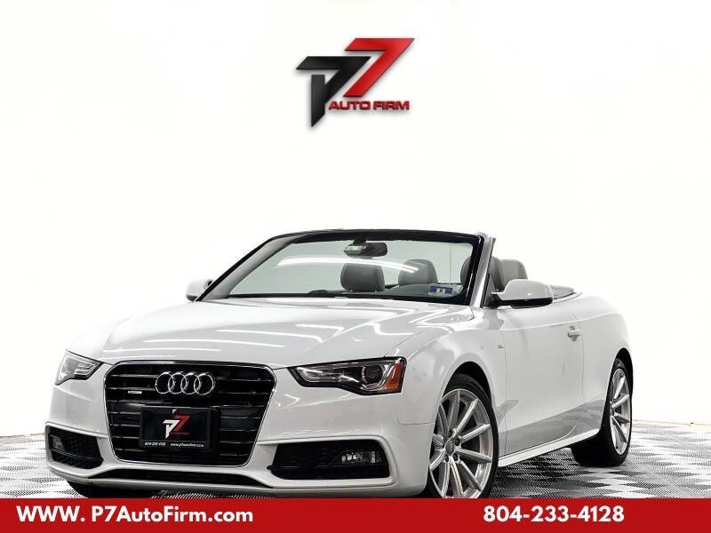 2016 Audi A5 for sale at P7 AUTO FIRM in Richmond, VA