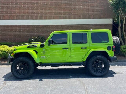 2021 Jeep Wrangler Unlimited for sale at RPM Motorsports Of Atlanta in Atlanta GA