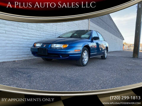 2001 Saturn S-Series for sale at A Plus Auto Sales LLC in Denver CO