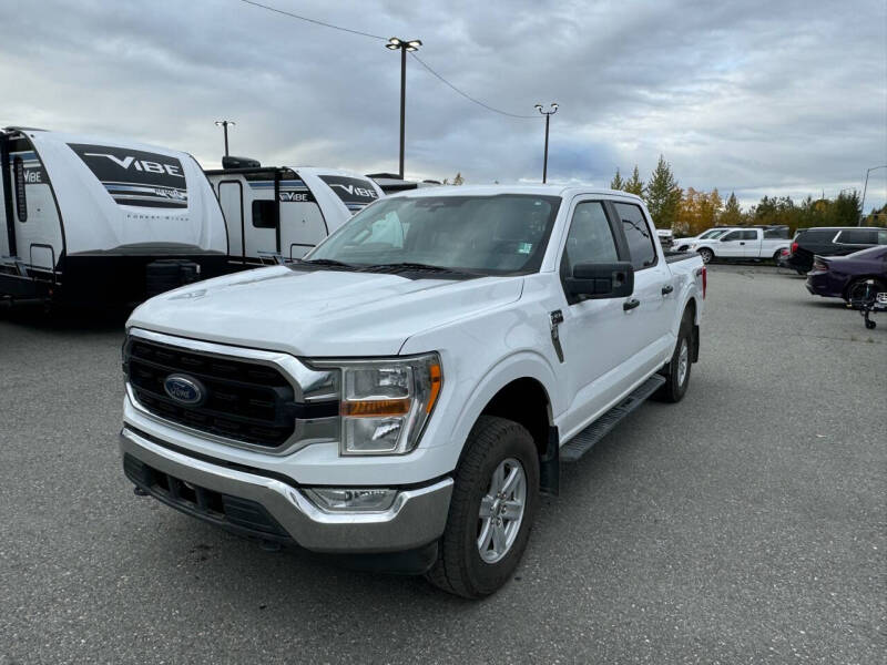 Used 2022 Ford F-150 XLT with VIN 1FTFW1E53NKD15342 for sale in Anchorage, AK