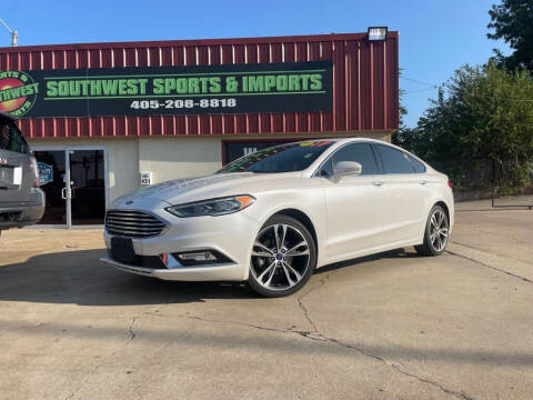 2017 Ford Fusion for sale at Southwest Car Sales in Oklahoma City OK