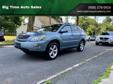 2007 Lexus RX 350 for sale at Big Time Auto Sales in Vauxhall NJ