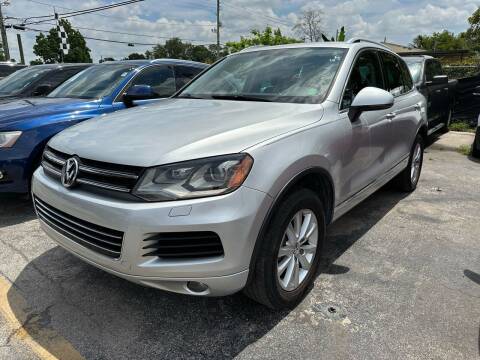 2013 Volkswagen Touareg for sale at America Auto Wholesale Inc in Miami FL